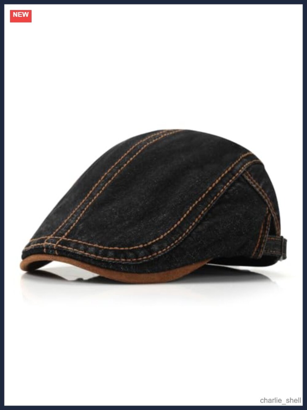 Retro Cotton Newsboy Cap Adjustable Beret Ivy Flat Hat Winter